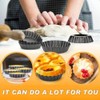 15PCS Egg Tart Molds 3" Mini Tart Pans with Removable