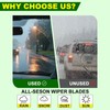 ZIXMMO QUALITY 20in + 18in Premium All-Season Windshield Wiper Blades