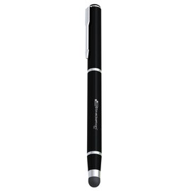 Bracketron Style-iT Universal 2-in-1 Stylus & Ballpoint Pen, Black