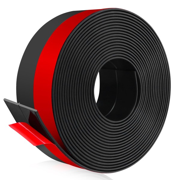 Weather Stripping Flexible Silicone Door Seal Strip Self Adhesive Door