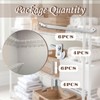 Ojeemii 6PCS 12 Inch Wire Shelf Brackets, Heavy Duty Wire