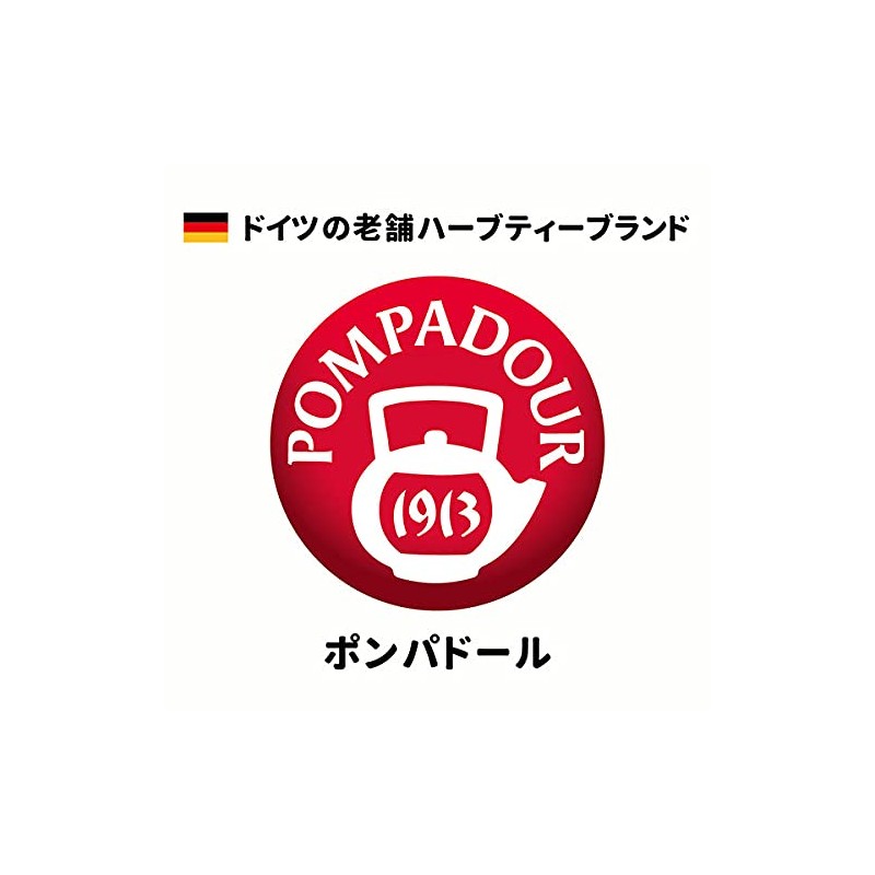 Pompadour Ginger & Lemon 10 Tea Bags x 12 Sets