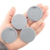 ITROLLE 20PCS 35mm Gray Screw Cap Cover Plastic Locking Hole