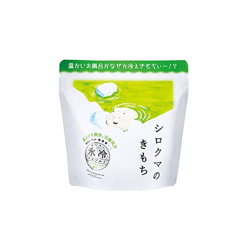 Global Product Planning Kimochi Ice Cold Bath Salt, L, Polar