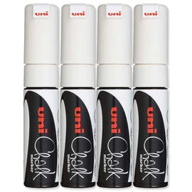 Uni Chalk Mrkr Broad PWE-8K Wht 5046823