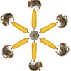 Windmill Squirrel Feeder for Outside, Squirrel Toys, JZDF Squirrel Spinner