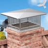 YITAHOME Chimney Cap, 13" x 17" Chimney Cover for Outside,