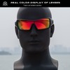 SOLODAD Replacement Lenses for Oakley Oil Rig Sunglasses Polarized-Lava Red