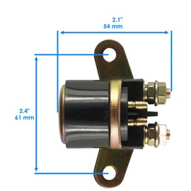 Starter Solenoid Relay Compatible with Arctic Cat 250 2X4 4X4 1999-2005 | Arctic Cat 300 2X4 4X4 1998-2005 | Part Number 3530-013, 3530-015