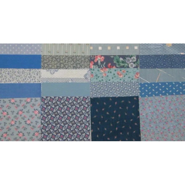 Unbranded BLUE CHARM PACKET- 6"SQUARES- 20 DIFFERENT