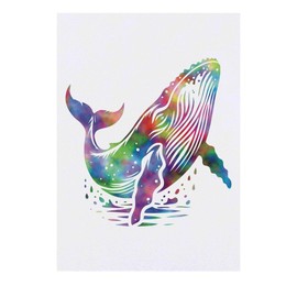 'Humpback Whale' Temporary Tattoo - Water Resistant, Skin-Safe, Non-Toxic Transfer (TO00085313)