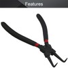 Utoolmart Internal Snap Ring Plier Angled Retaining Ring Pliers Bent