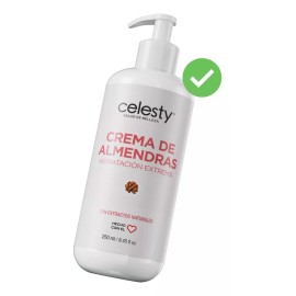 Celesty Crema De Almendras Hidratación Extrema 250ml Celesty®