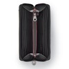 Yoshi Bark to Bark Large Zip Round Leather Purse for