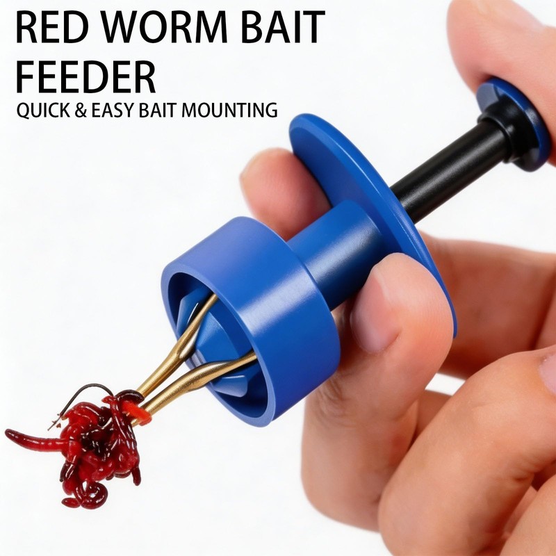 ZKFSIE Pellet Bander Tool, Blue Pellet Bait Bander Tool Set