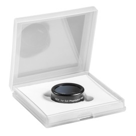walimex pro Drohnen 4 per ND4 Filter for DJI Phantom (with Case) Black
