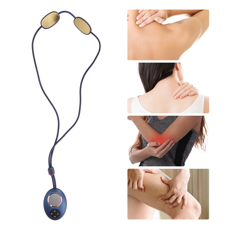 Pendant Neck Massager Hanger Intelligent Pulse Physical Therapy Cordless Massag