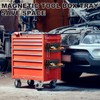 Tandefio 2 Pcs 12" Magnetic Tool Box Tray with Screwdriver
