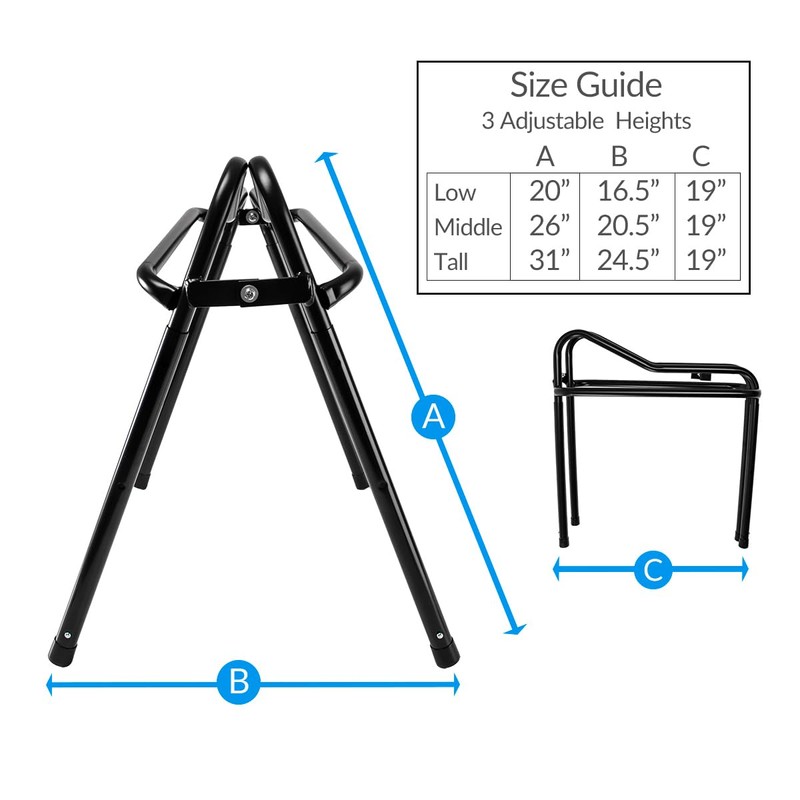 Country Pride Collapsible Saddle Stand for Car