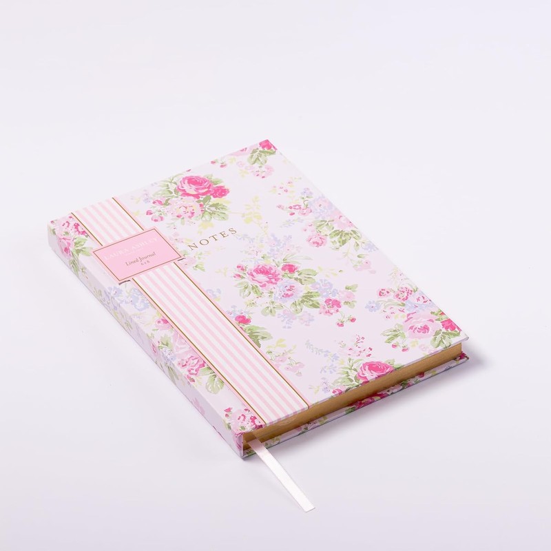 Laura Ashley Premium Hardcover Writing Journal | 256 Lined Pages