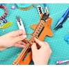 MONOBIN 2 in 1 Paracord Metal Jig, Adjustable Length para