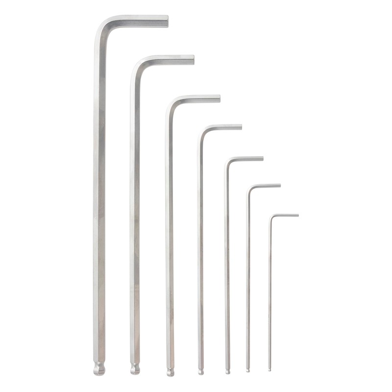 TONE BL700 Long Ball Point L Shape Wrench Set, Contents: