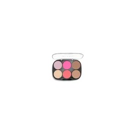 Base de maquillaje en polvo Bissú Rostro Paleta De Iluminador, Rubor Y Bronceador tono 04 la chida - 24mL 24g
