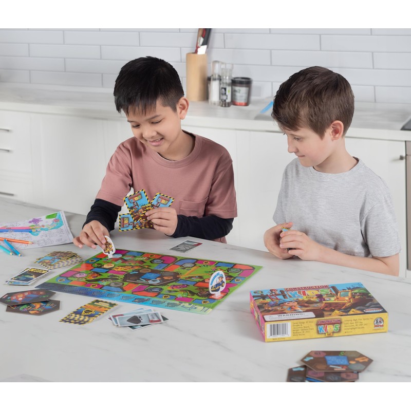 Construction Kids Board Game - Cooperative Building Game for Kids