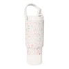Simple Modern Kids Trek Pivot Insulated Tumbler 24oz:_Cream Terrazzo