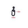 Gazebo Plastic Rings,Gazebo Plastic Hooks for Gazebo Curtains/Mosquito Netting/The Track