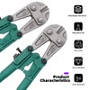 Swpeet 1Pcs 14 Inch Heavy Duty Bolt Cutter Pliers, Wire