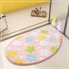 Easter Bathroom Rug 20x30 Inch, Spring Soft and Absorbent Tufted