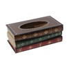 Elegant Antique Book Napkin Holder Novelty Tissue Box Holder for