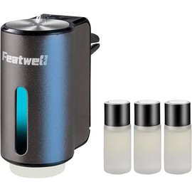 Car Aromatherapy/Fragrance car Air fresheners/Humidifier Essential Oil Diffuser for Vehicle (Grey)