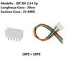 ATEC - JST XH2.54 M (cable 30 cm) + F