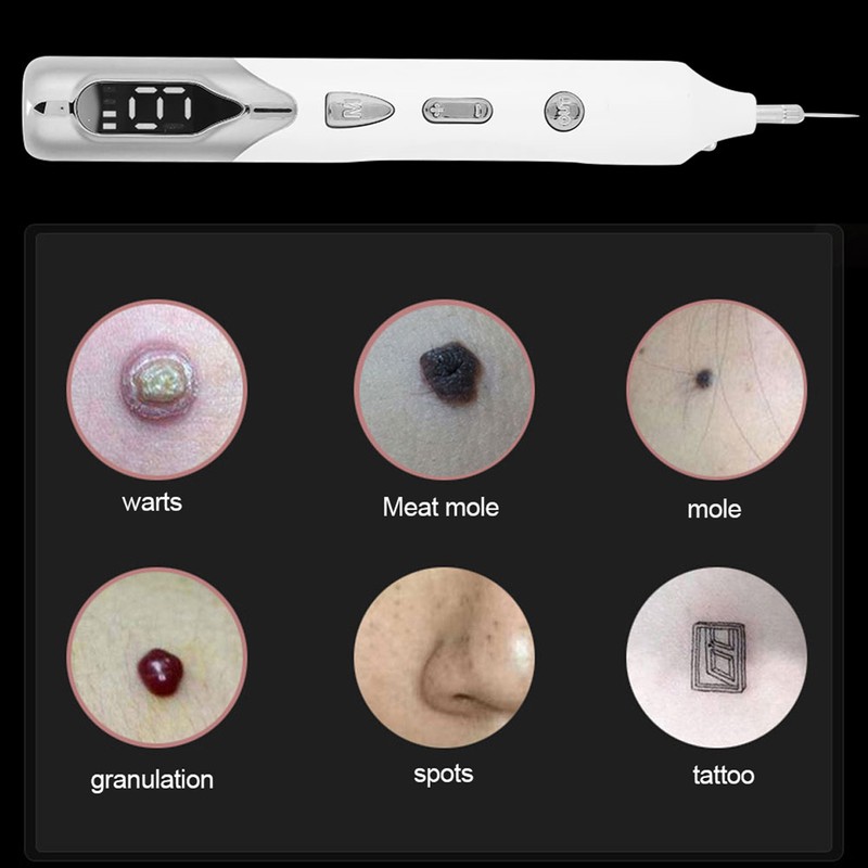 Electric Freckle Removal Pen 9 Gears Adjustment Painless Spots Pigment