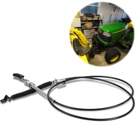 Bzcovac AM132704 Spout Cap Control Push-Pull Cable for John Deere 54'' 60'' Heavy-Duty Snowblower, Discharge Chute Angle Controller