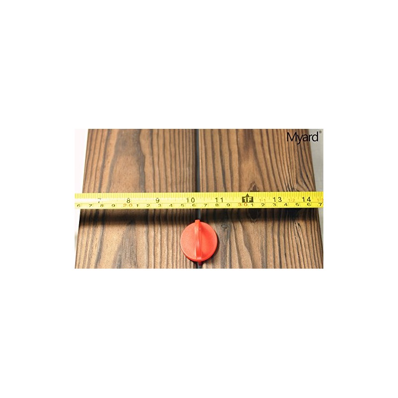 Myard Red 20 Packs 1/8 Inch Deck Spacer with Bright
