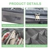 32 Pairs Shoe Organizer Under Bed, Underbed Shoe Storage Boxes