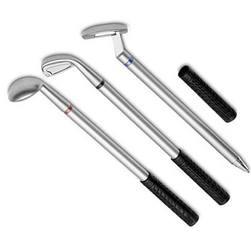 LL-Golf® Pen Holder Miniature Golf Bag with Trolley and 3