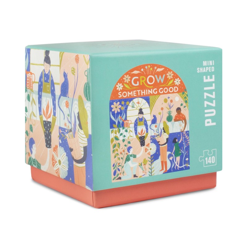 Lantern Press Mini Jigsaw Puzzle for Adults, Firelight Collection, Grow