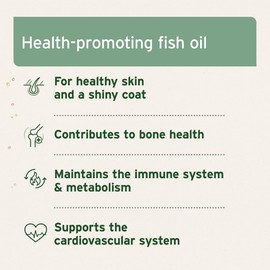 AniForte Premium Salmon Oil for Dogs, Cats, Horses & Pets 1L, 100% Natural Norwegian Fish Oil with Omega, 3 High Level of EPA and DHA Fatty Acids, Barf Supplement