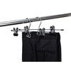 6 Quality Pants Hangers Heavy Duty Add-on Skirt/Slack Metal Hanger,