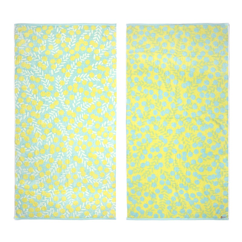 Imabari Towel Iori Mimosa Bath Towel (Blue)