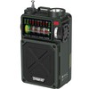 ZHIWHIS Bluetooth Speaker Disaster Preparedness Radio FM/AM/Shortwave/Wide FM Compatible Flashlight