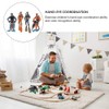 4Pcs Mini Diver Figurines Model Simulation Underwater Adventure Diver Figure