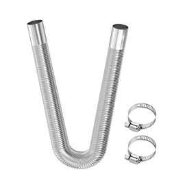 Flaconi Car Exhaust Pipe Auxiliary Heater, Exhaust Hose, Auxiliary Heater Exhaust Pipe, Auxiliary Heater Exhaust Pipe, Suitable for Most Car Air Diesel Auxiliary Heaters (60 cm)