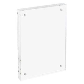 HMF 46972 Magnetic Photo Frame, Acrylic Glass, Transparent, 10 x 15 cm