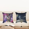 Ulticool - Cushion Cover - Astronaut Over Earth Moon Rocket