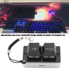 Two Key Keyboard USB Wired OSU Hot Swappable RGB Backlit